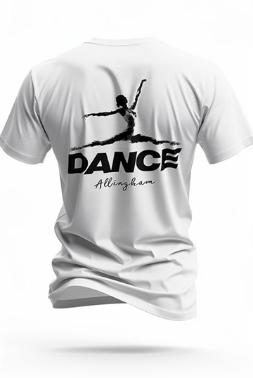 Allingham T-Shirt Hvid m. Sort Logo